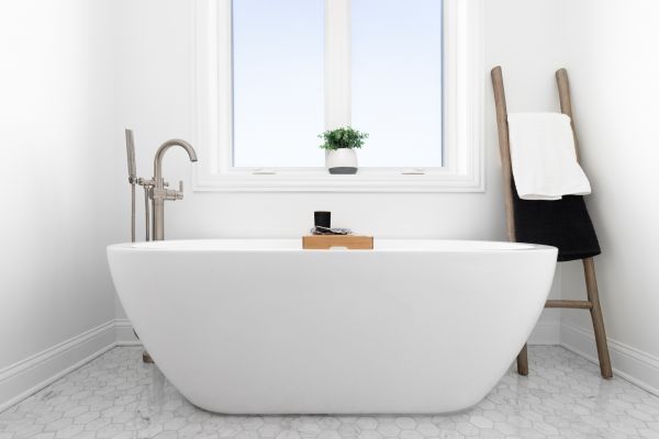Freestanding Tub Installation in Avon